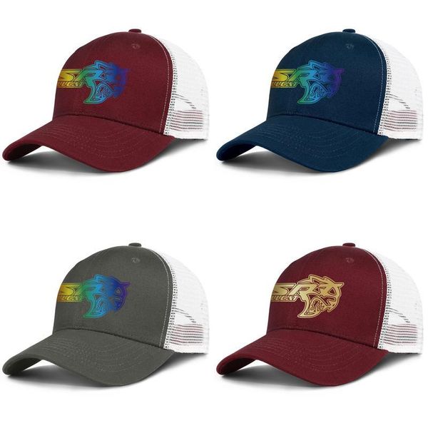 

dodge srt hellcat gay pride rainbower adjustable trucker cap dad fitted blank fashion baseball hat gold gray distressed green, Blue;gray
