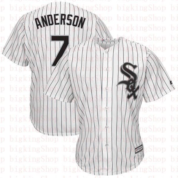 

Chicago 7 Tim Anderson White Sox baseball Michael 45 Todd Frazier 10 Yoan Moncada Majestic Black Alternate Jersey