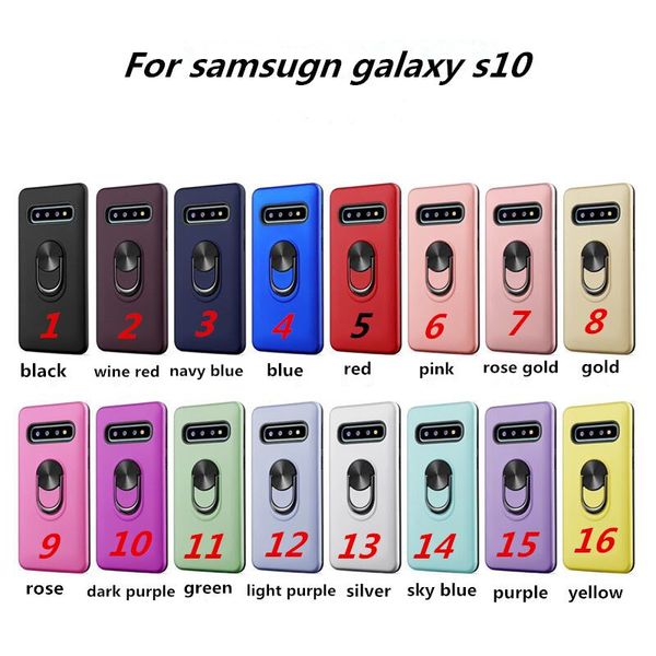 

чехол hybrid armor ring для samsung a10e a20e a10 для motorola moto g7 play g7 power для lg k9 подставка под крышку телефона d