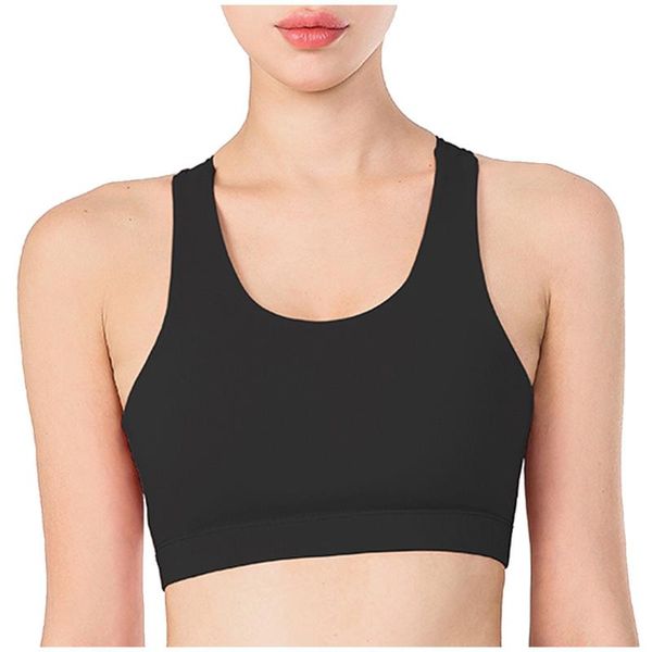 

woman pure color fitness sports yoga bra quick-drying yoga vest tightness bra fitness underwear brassiere sport femme#30, White;black