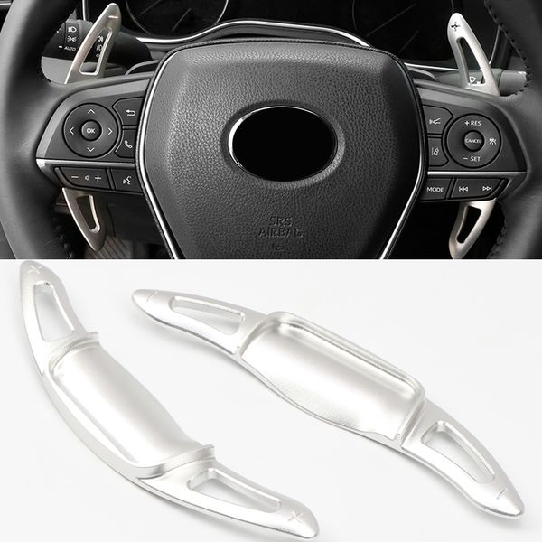 

for rav4 2019 2020 car styling steering wheel dsg paddle shifters extensions 2pcs auto accessories