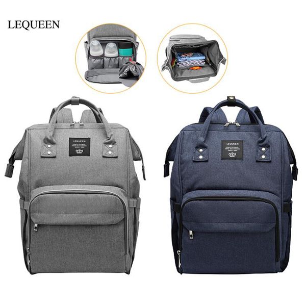 

Lequeen Multi-function Mummy Diaper Bag Maternity Nappy Bags Stroller Large Capacity Travel Backpack Nursing Baby Care Wetbag