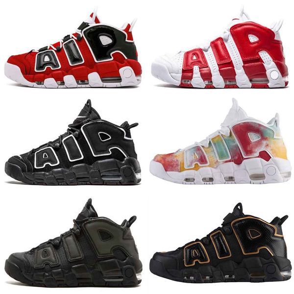 

Air More Uptempo OG "Tri-Color" Мужская уличная обувь оптом Высокого качества Big Pippen 921948-002 Спортивные спортивные кроссовки