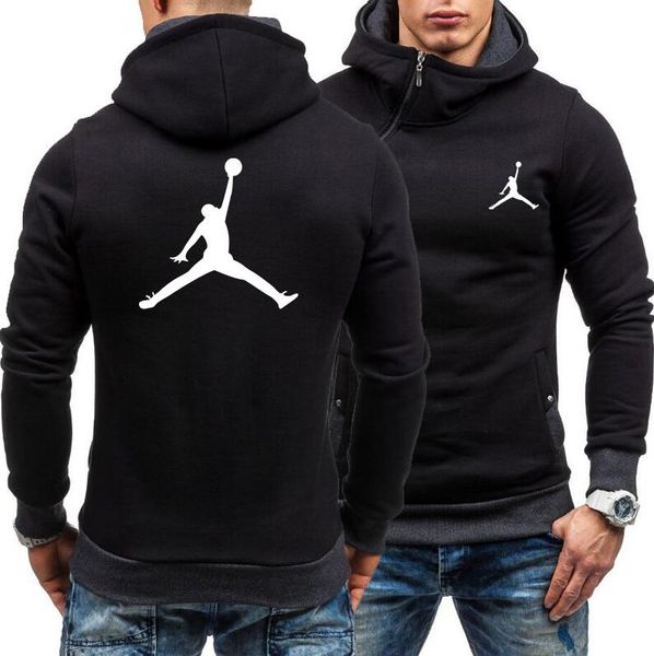

new women men hooded fleece fashion sweatshirts sweaters hoodies pullover hooded side zipper coat zgd20254