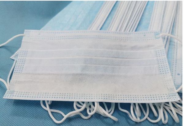 

in stockdisposable surgical mask masks with elastic ear loop 3 ply breathable comfortable for blocking dust air pollution protection n95