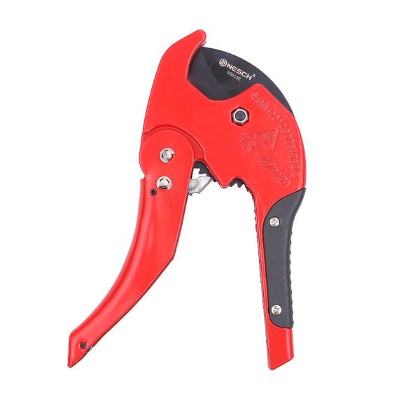 

handheld heavy-duty ratchet pipe cutter hose tube cutting tool for outer diameter under 42mm / 1.7" pvc/ppr