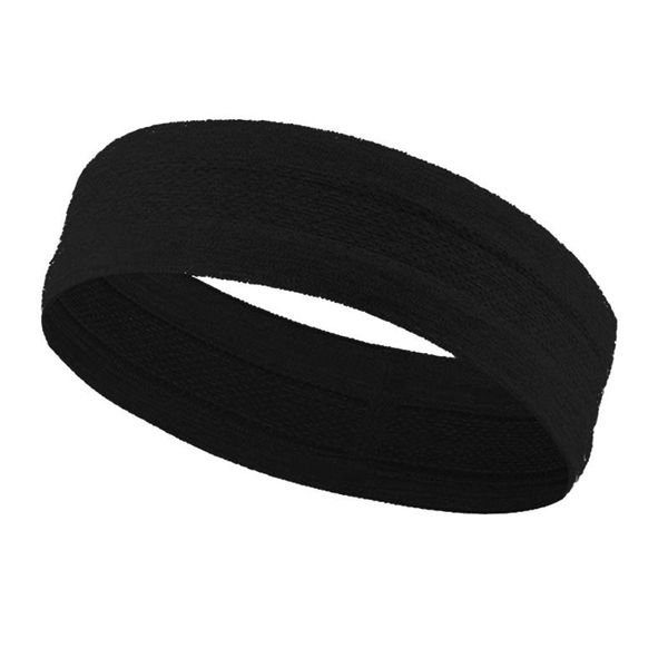 

solid sport headband sweat band yoga non slip cycling silicone fashion fitness breathable stretchy running workouts soft, Yellow;black