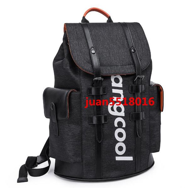 

2021 water ripple men and women general shoulder bag, multi-functional large backpack, leather production, mountain leisure bag: mountaineer