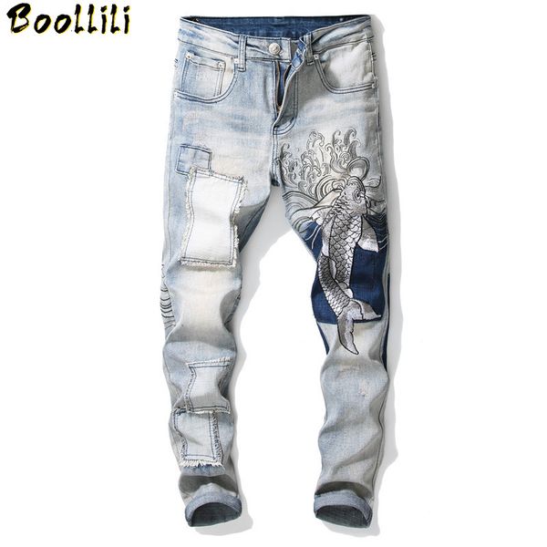 

2020 оен зима мђжка локђна Ѭвана виа Ѭей джин модне овеѬи пѬ, Blue