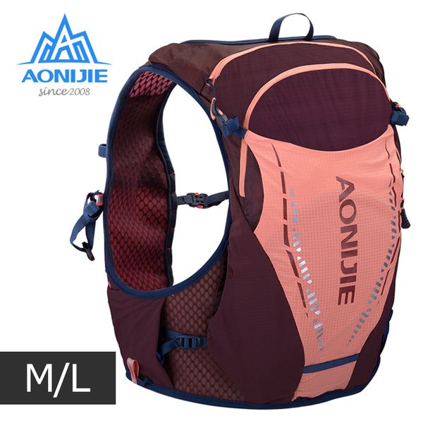 

ml size aonijie c9103 ultra vest 10l hydration backpack pack bag soft water bladder flask for trail running marathon hiking