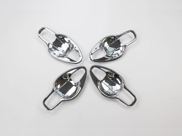 Carro estilo 8 pcs ABS ABS CHROMED DATA EXTERIOR PUNHO DE TABELAS DE COBRA PARA NISSAN QASHQAI J11 2014 2015 2016 2017 2018