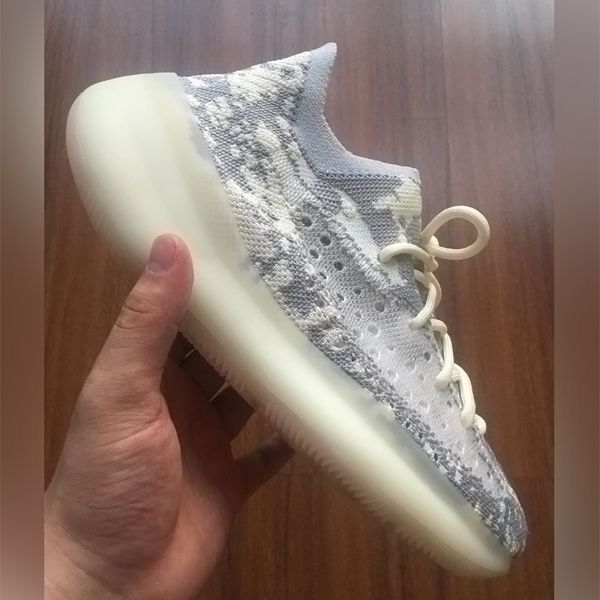 

kanye v3 alien luxury shoes vintage man shoes kanye west yee zy platform kanyewest luxe zapatos womens shoes with box c13, Black