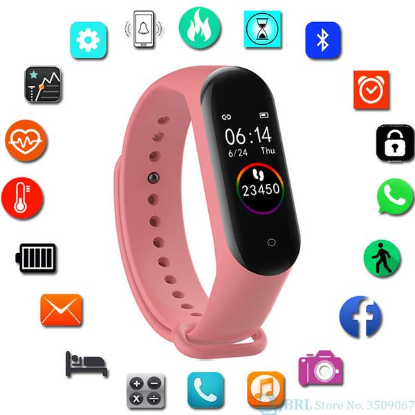 

new smart watch men women blood pressure fitness tracker wristwatch for ios android smart clock waterproof sport smart watch, Slivery;brown
