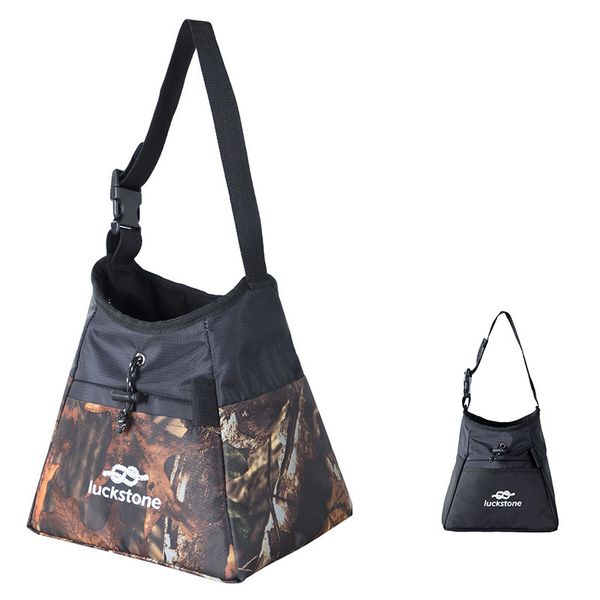 

large capacity cube climbing chalk bag outdoor sports pockets for camping fitness