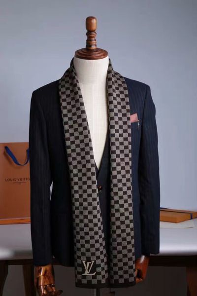 

Новые 30 см * 180 см мужская мода дизайн шарфы мужчины зима кашемировый шарф высокое