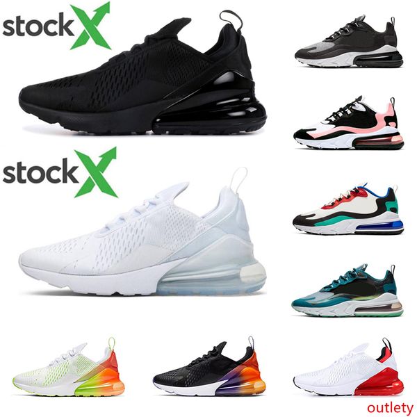 

stock x react men women running shoes triple black white p blue summer gradients bauhaus sea green reggae mens trainer sport sneaker
