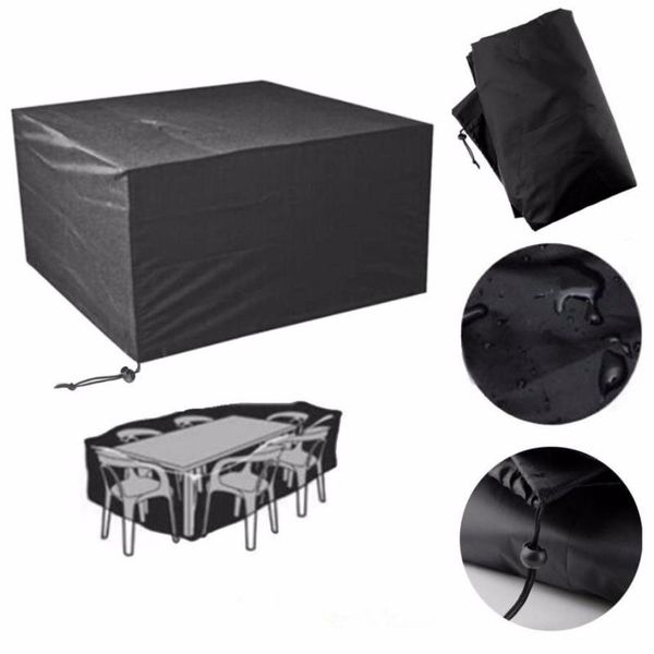 

7 size waterproof outdoor patio garden furniture rain snow chair covers for table & chair housse de chaise #xtt