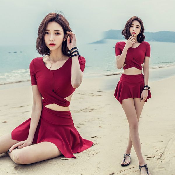 

swimwear split skirt swimwear for spring season