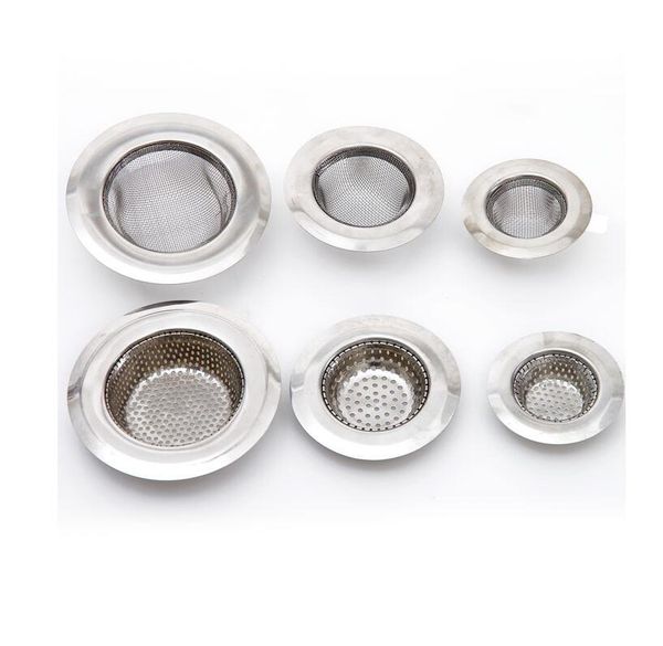 2019 Kitchen Sink Strainer Drain Hole Filter Trap Metal Sink Strainer Stainless Steel Bath Sink Drain Waste Screen From Crazyfairyland 1 01