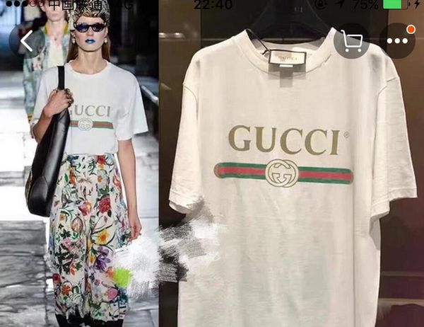 

Sell fa hion double g men t hirt clothing fa hion women t hirt hort leeve tee 13 gucci 13
