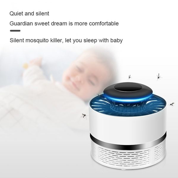 

new usb mosquito killer electric mosquito killer lamp pcatalysis lamp repellent bug insect trap light radiationless
