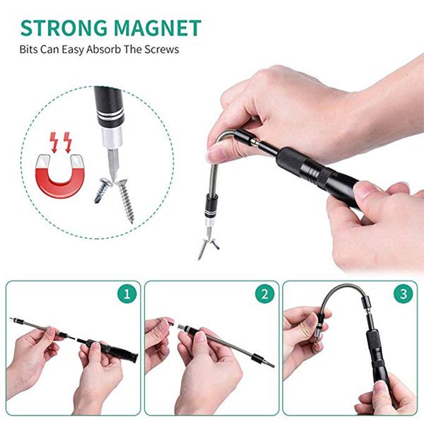 Freeshipping 69 Em 1 de chaves de fendas Set Com Driver Bit Magnetic Kit Ferramentas manuais Eletrônica Repair Tool Kits Multi-Function Batch