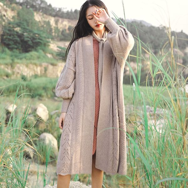 

oversized new autumn knit sweater women fashion harajuku loose warm cardigan women college casual long sleeve winter coat, White;black