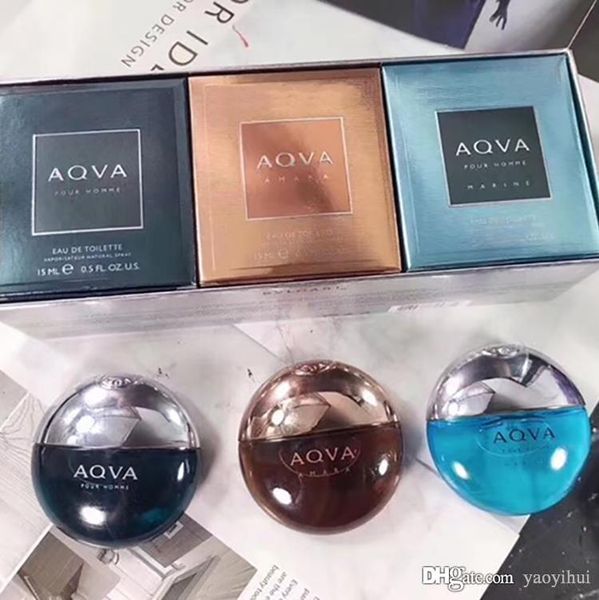 

Классический мужской парфюм из трех частей POUR HOMME, MARINE, AMARA, EDT15ML * 3 роскошная и изыс