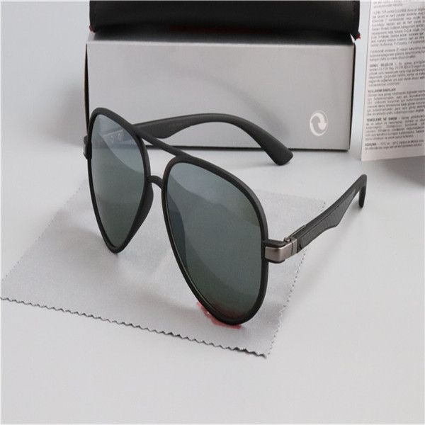 

2020 selling new sunglasses vintage pilot fashion sun glasses polarized uv400 4183 men women wayfarer sunglasses, White;black