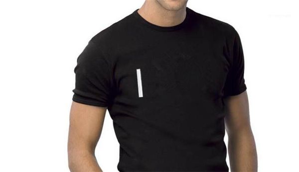 

designer tshirts solid color fashion shorts sleeve pullover tshirts casual mens crew neck simple letter printed mens, White;black