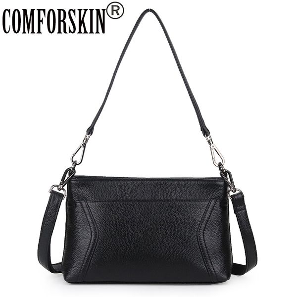 

comforskin designer woman leather handbag small luxury shoulder bag genuine leather large capacity messenger bags for female
