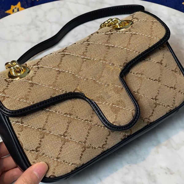 

crossbody bag g women bags ladies shoulder bag chain bag womens handbag purse canvas letter metal buckles hasp internal zipper