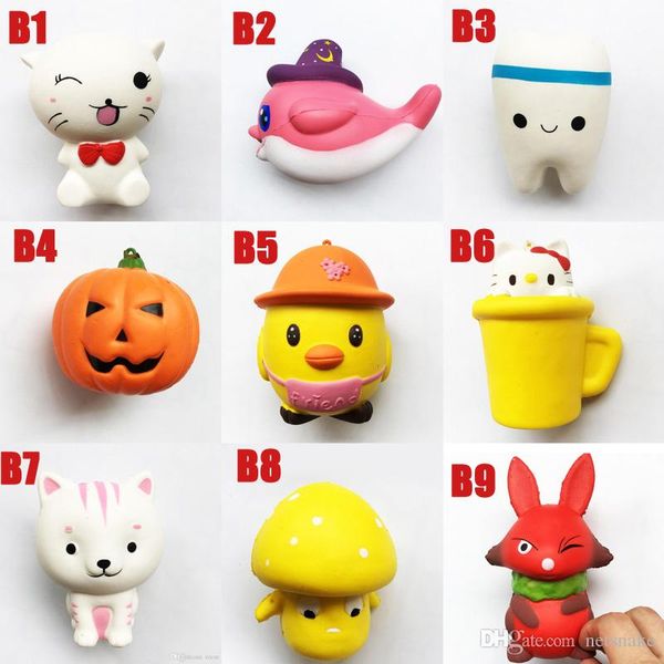 

hot squishy игрушки кошки зуб squishies медленные растущие 10см 11см 12см 15см мягкая squeeze симпатичные сотовый телефон ремешок подарок ст