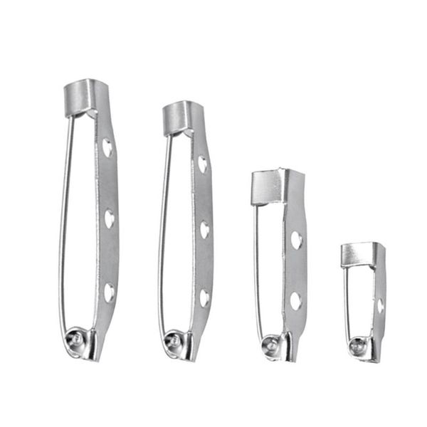 

50pcs brooch pins diy safety lock brooches bag craft jewelry accessories, Black