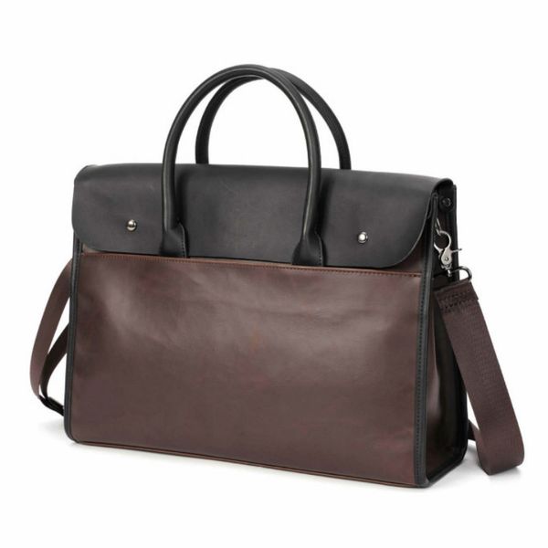 

briefcases tidog korea carzy house leather package travel bag file lapbriefcase