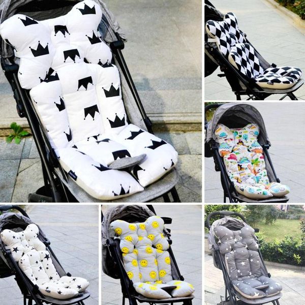 

fashion baby soft stroller pad diaper mat seat cover cotton baby carriage cushion pillow mattress pram stroller accessories a2