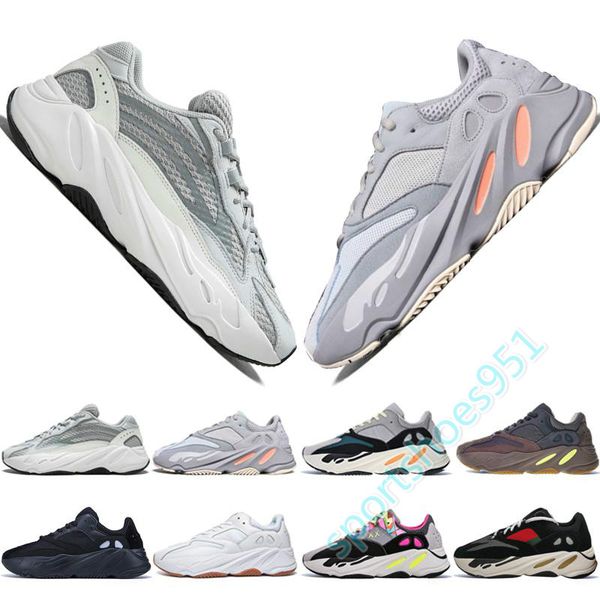 

New 700 v2 wave runner inertia tephra olid grey utility black vanta runing hoe men de igner hoe women tatic yeezy 13 neaker 36 46, White;red