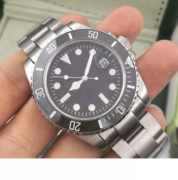 

2019 black luxury ceramic bezel designer mens mechanical stainless steel automatic movement watch sports self-wind watches wristwatch, Slivery;brown