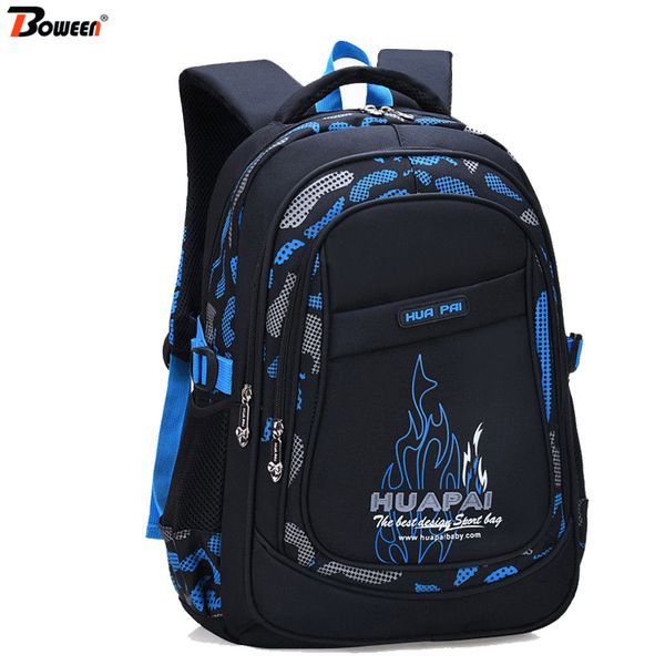 

large capacity boys school bags primary school kids backpack child waterproof wear resistant children schoolbag teen 6 -12 years