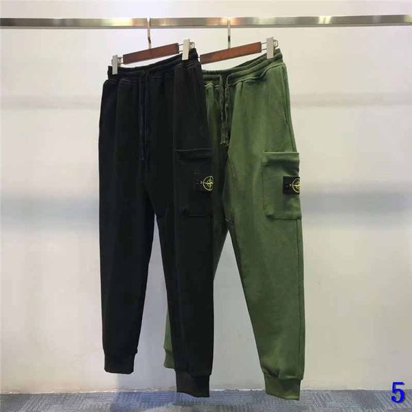 

mens designer track pants sweater side pocket budge brand pants long for men women luxury pants terry asian size m-2xl5, Black