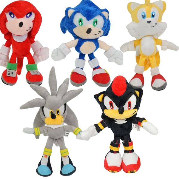 

new 23cm sonic the hedgehog movies & tv game plush doll soft plush dolls animal toys christmas gift