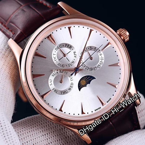 

новый мастер управления q149344 daydate moon phase автоматическая мужские часы розового золота серебряный набор золотой палка маркеры brown, Slivery;brown