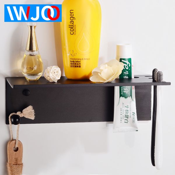 

bathroom shelf black aluminum bathroom shelves corner shower cosmetic caddy shampoo storage rack wall mounted toothbrush holder