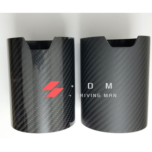 

inner 77 mm 3.03 inch special car muffler tip cover fiber cover for m3 m4 m5
