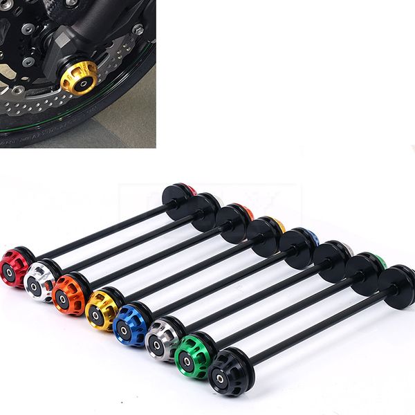 

for z750 2006-2012 z800 2013-2016 z750 z800 motorcycle front axle fork wheel protector crash sliders falling protection