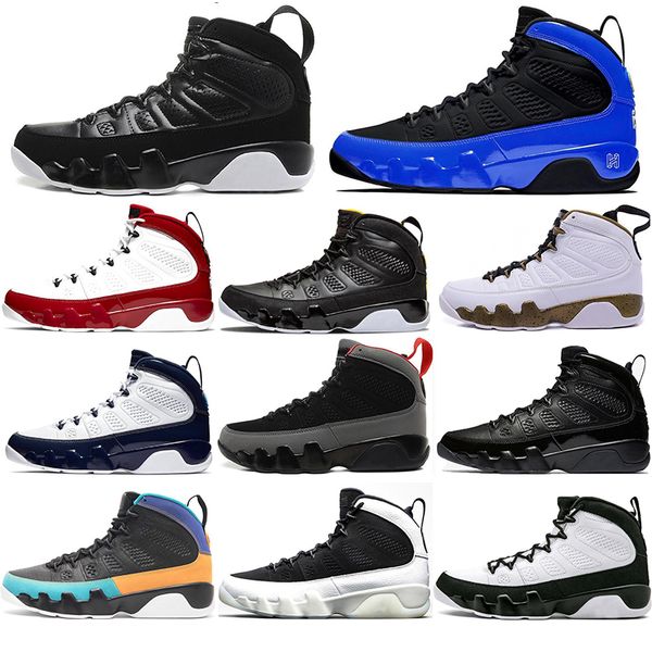 

2020 9 gym red racer blue dream bred unc space jam basketball shoes men 9s cool grey anthracite sports sneakers with socks