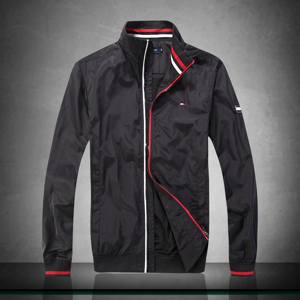 

new mens jacket tom my casual designer jacket luxury men winter windbreaker outdoor sports windproof comfortable cardigan top, Black;brown