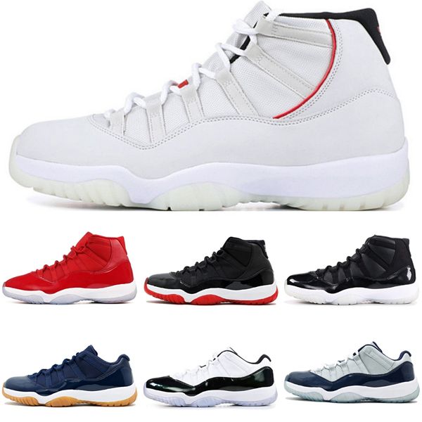 

1 jumpman 11s og mens basketball shoes low court purple white fearless unc patent pine green black bloodline men men designer sneaker#370