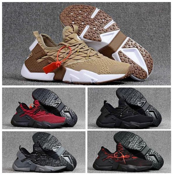 

2019 huaraches 6 ultra run knit running shoes sneakers huarache drift mens trainers men huraches sport hurache zapatos shoes size 7-12