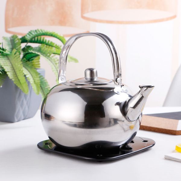 

l small teapot stainless steel teapot restaurant l tea kettle yellow wine jug kettle with filter exquisite pot glass